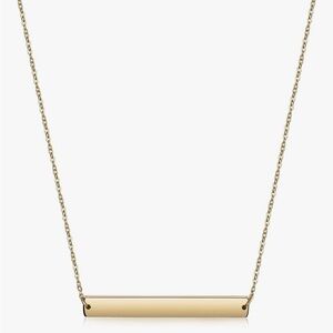 Wistic Gold Bar Necklace